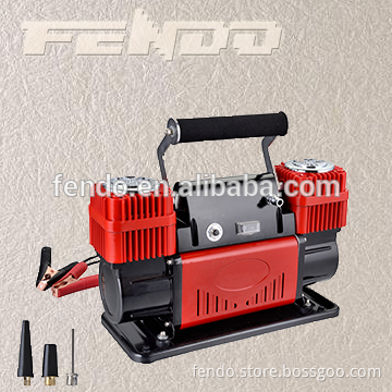 for car double cylinder dc12v 150psi car air compressor electric air pump